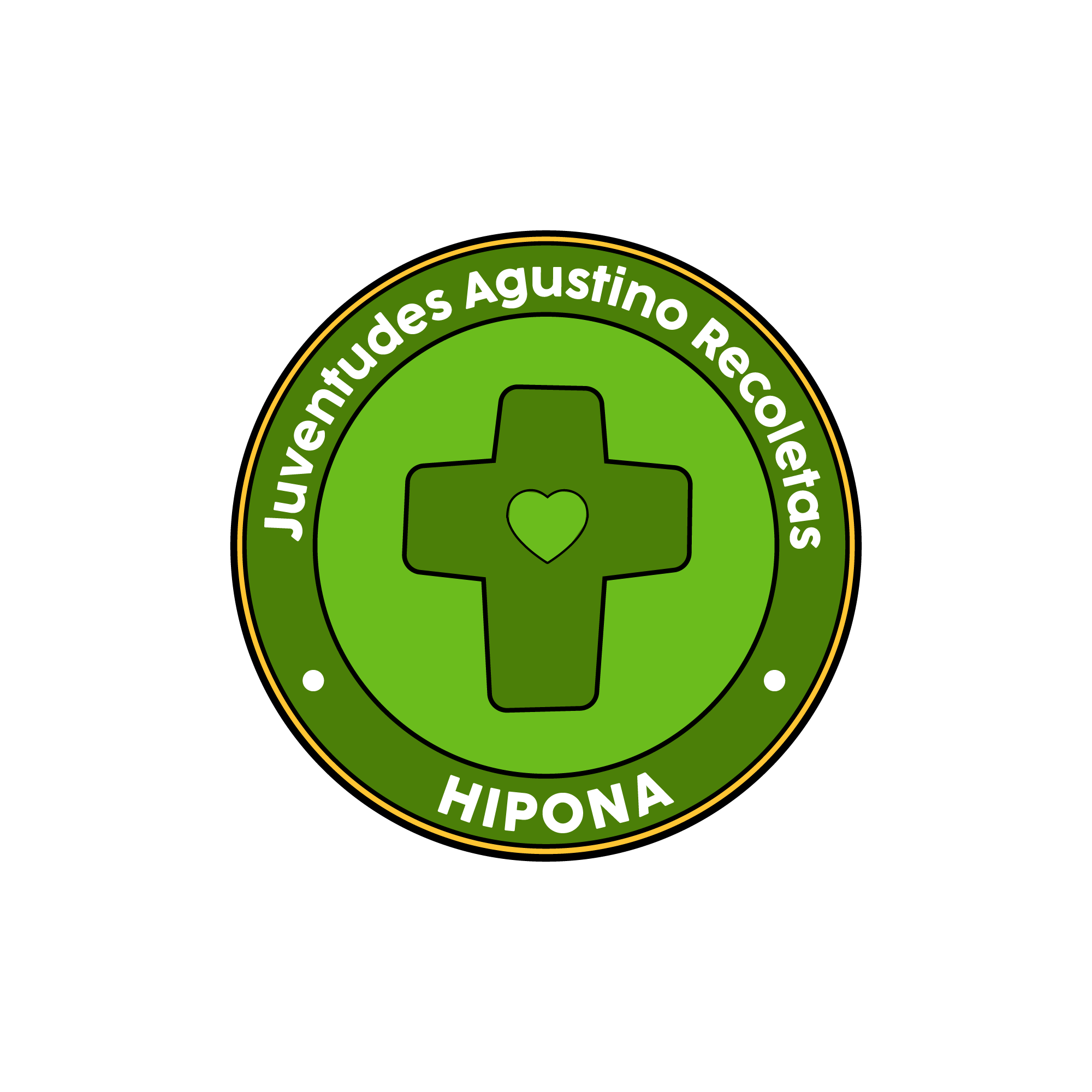 Emblema Hipona — cruz